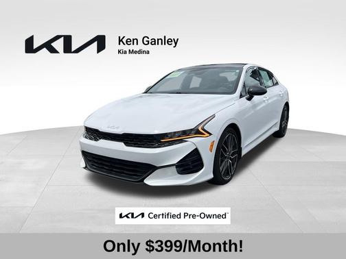 Glacial White Pearl 2024 Kia K5 GT