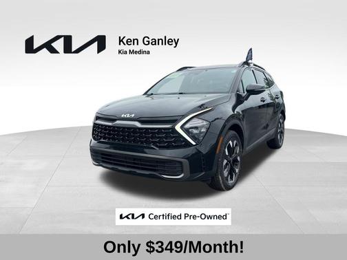 Ebony Black 2023 Kia Sportage X-Line