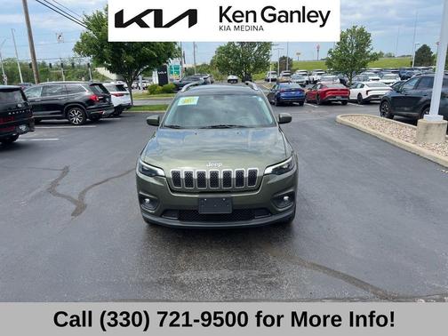Olive Green Pearlcoat 2019 Jeep Cherokee Latitude Plus