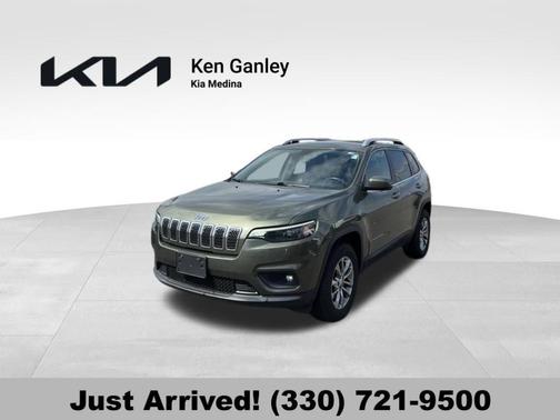 Olive Green Pearlcoat 2019 Jeep Cherokee Latitude Plus