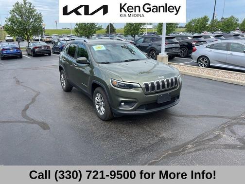 Olive Green Pearlcoat 2019 Jeep Cherokee Latitude Plus