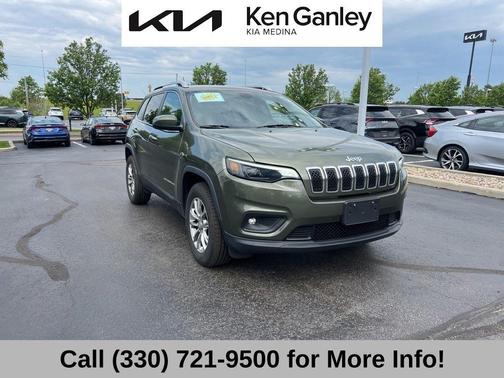 Olive Green Pearlcoat 2019 Jeep Cherokee Latitude Plus
