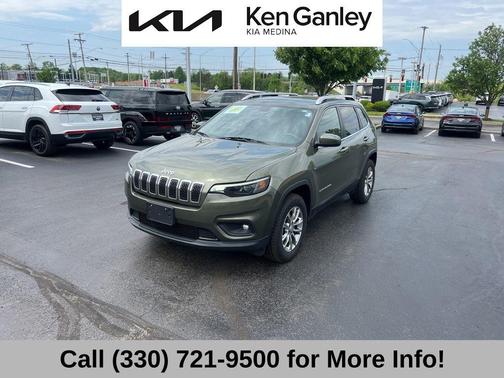 Olive Green Pearlcoat 2019 Jeep Cherokee Latitude Plus