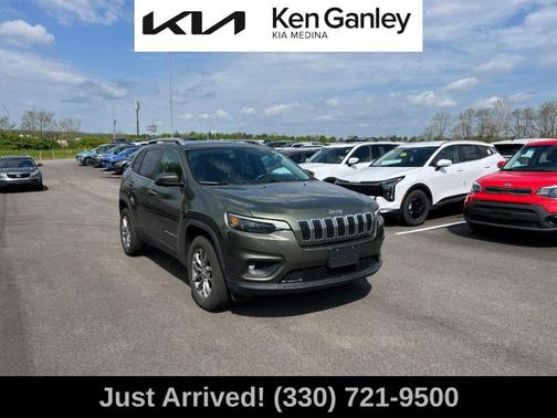 Olive Green Pearlcoat 2019 Jeep Cherokee Latitude Plus