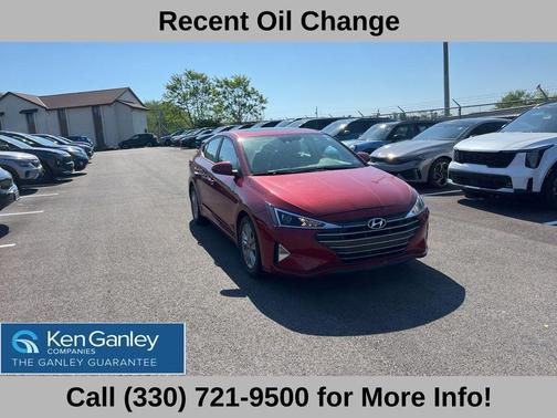 Scarlet Red 2019 Hyundai ELANTRA Value Edition