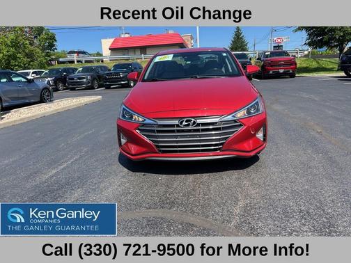 Scarlet Red 2019 Hyundai ELANTRA Value Edition