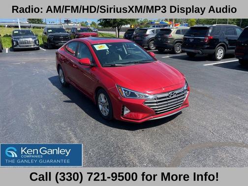 Scarlet Red 2019 Hyundai ELANTRA Value Edition