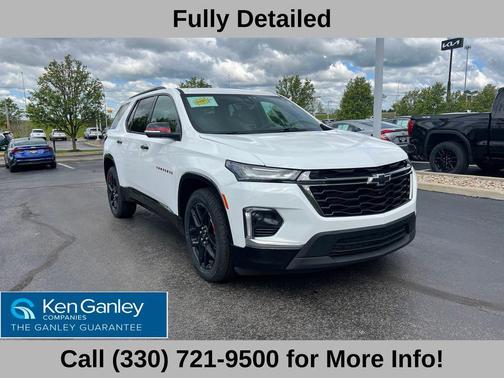 Summit White 2023 Chevrolet Traverse Premier
