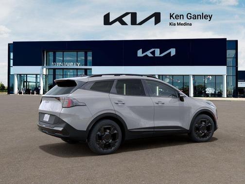 Wolf Gray 2026 Kia Sportage Hybrid X-Line