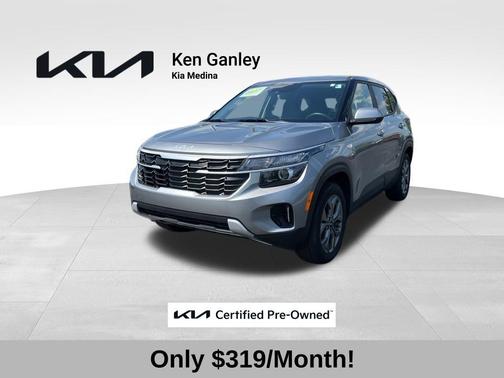 Steel Gray 2024 Kia Seltos LX