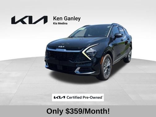 Ebony Black 2023 Kia Sportage SX