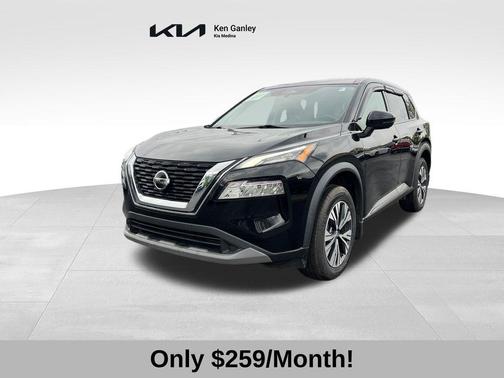 Black 2021 Nissan Rogue SV