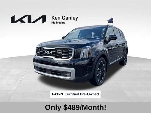Ebony Black 2023 Kia Telluride SX-Prestige