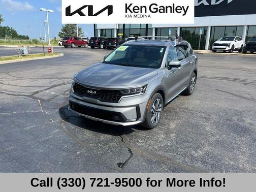 Steel Gray 2023 Kia Sorento Hybrid SX Prestige
