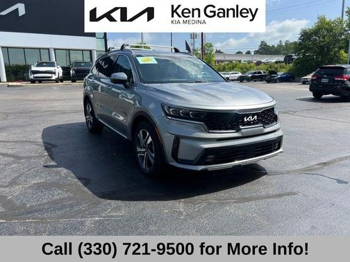 Steel Gray 2023 Kia Sorento Hybrid SX Prestige