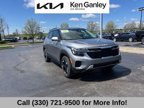 Steel Gray 2024 Kia Seltos EX