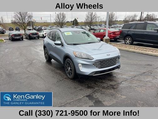 Ice Blue 2022 Ford Escape Titanium