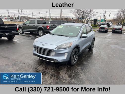 Ice Blue 2022 Ford Escape Titanium