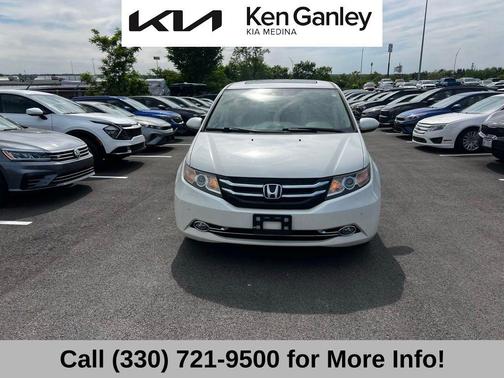 Modern Steel Metallic 2016 Honda Odyssey Touring Elite