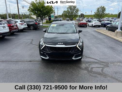 Ebony Black 2025 Kia Sportage EX