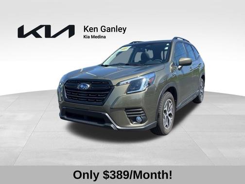 Autumn Green Metallic 2023 Subaru Forester Premium