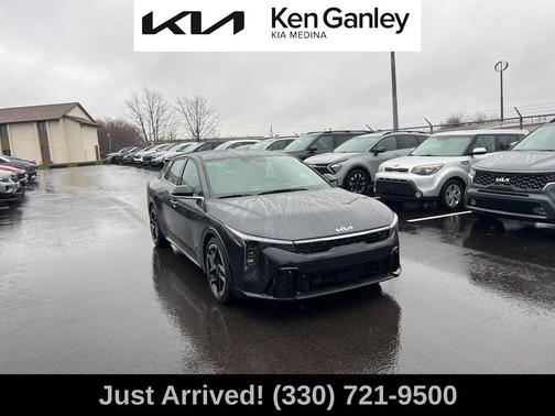 Gray 2025 Kia K4 GT-Line