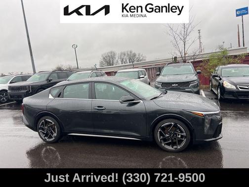 Gray 2025 Kia K4 GT-Line