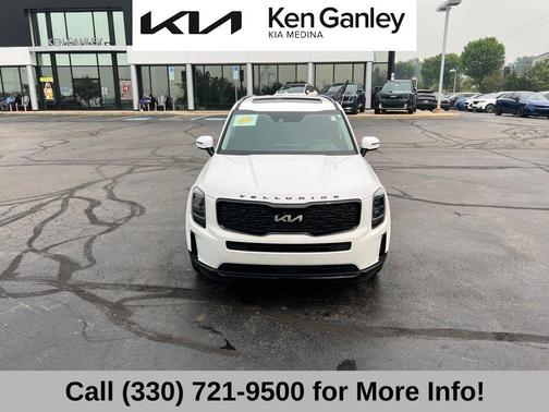 Glacial White Pearl 2022 Kia Telluride EX