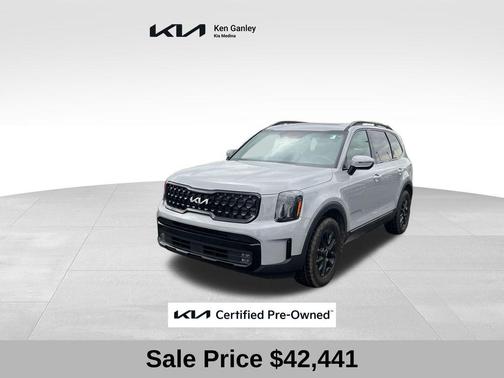 Wolf Gray 2024 Kia Telluride SX X-Pro