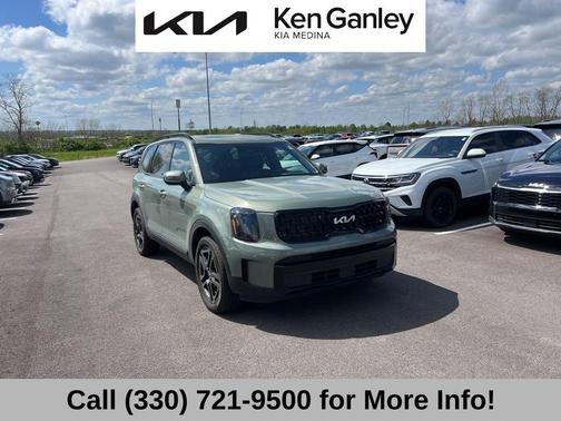 Jungle Green 2024 Kia Telluride EX X-Line