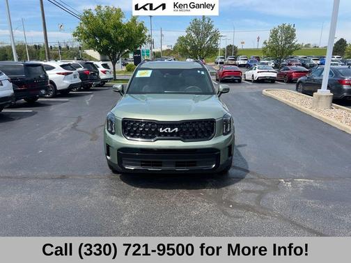 Jungle Green 2024 Kia Telluride EX X-Line