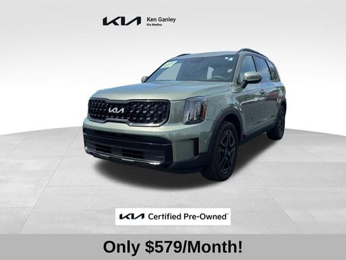 Jungle Green 2024 Kia Telluride EX X-Line