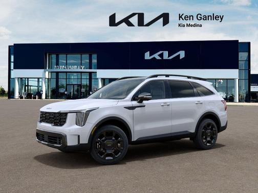 Glacial White Pearl 2026 Kia Sorento X-Line SX