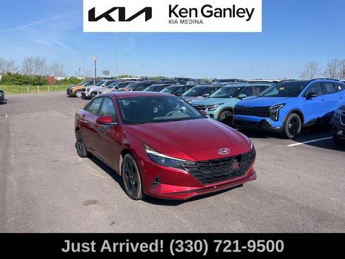 Red 2023 Hyundai ELANTRA SEL