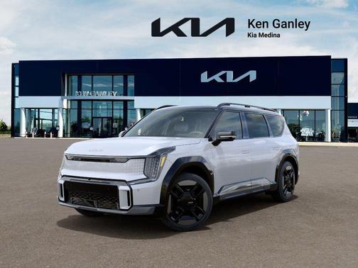 Glacier White 2026 Kia EV9 GT-Line