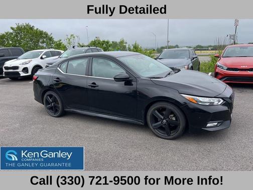 Black 2022 Nissan Sentra SR