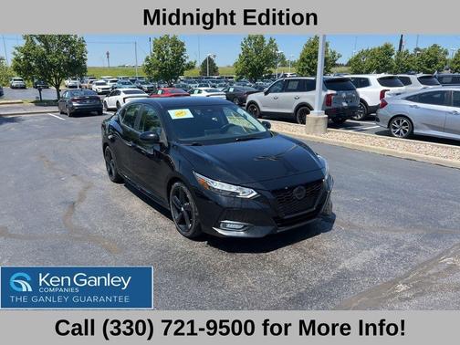 Black 2022 Nissan Sentra SR