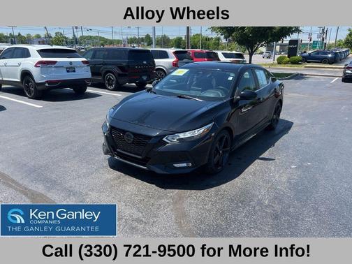 Black 2022 Nissan Sentra SR