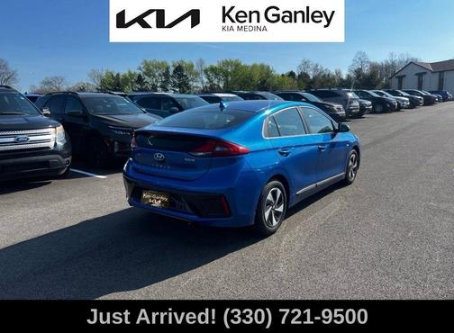 Electric Blue Metallic 2017 Hyundai IONIQ Hybrid SEL
