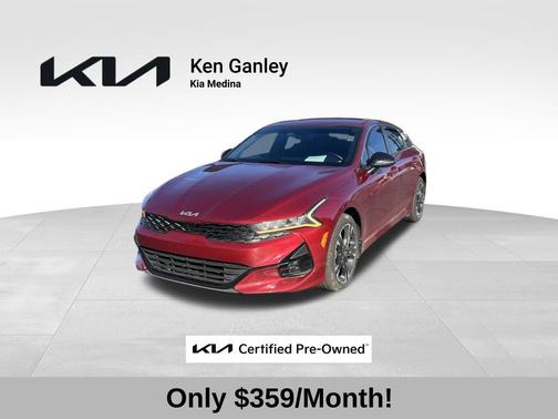 Passion Red 2024 Kia K5 GT-Line