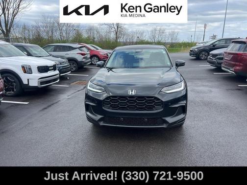 Crystal Black Pearl 2024 Honda HR-V LX