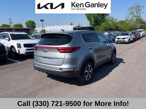 Steel Gray 2021 Kia Sportage LX