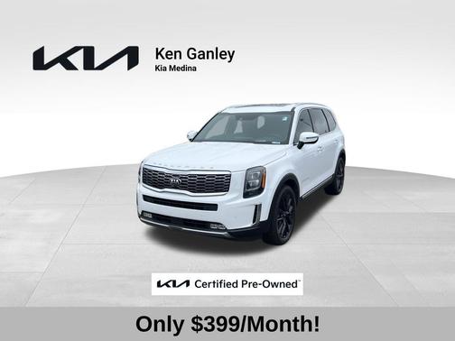 Glacial White Pearl 2021 Kia Telluride SX