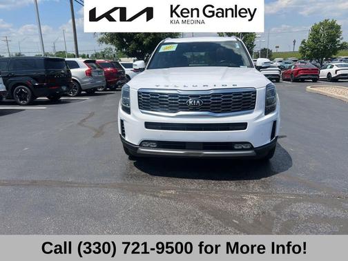 Glacial White Pearl 2021 Kia Telluride SX