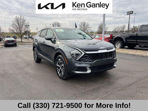 Gravity Gray 2024 Kia Sportage Hybrid EX