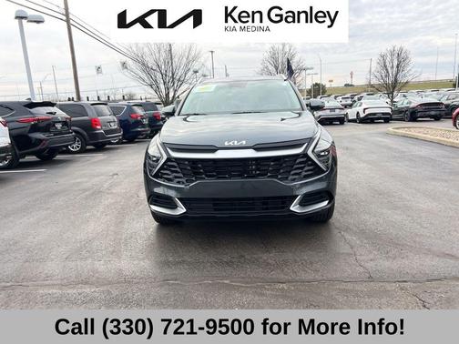 Gravity Gray 2024 Kia Sportage Hybrid EX
