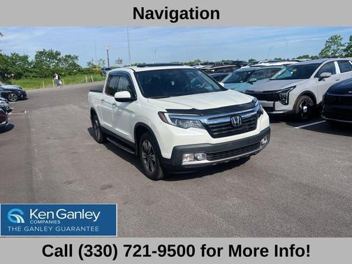 White Diamond Pearl 2018 Honda Ridgeline RTL-E