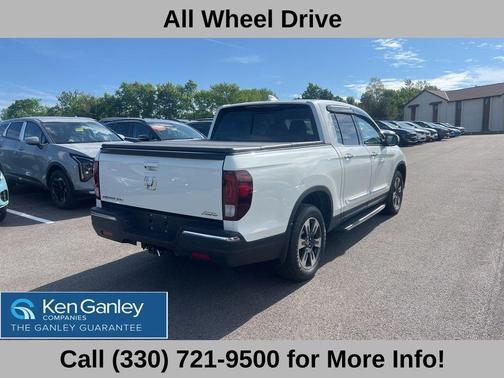 White Diamond Pearl 2018 Honda Ridgeline RTL-E
