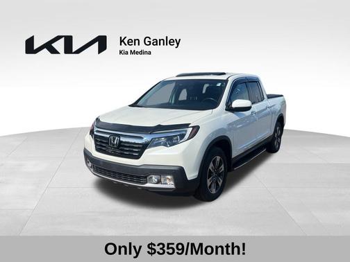 White Diamond Pearl 2018 Honda Ridgeline RTL-E