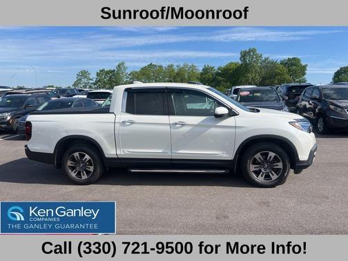White Diamond Pearl 2018 Honda Ridgeline RTL-E